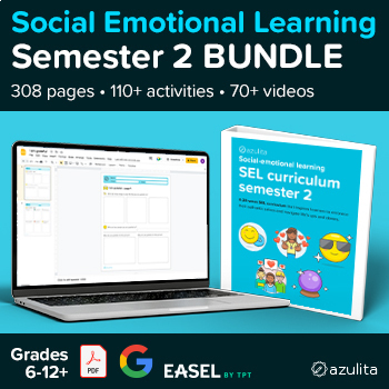 Preview of Social Emotional Learning (SEL) Curriculum — Semester 2 Bundle