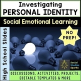Personal Identity - Social Emotional Learning - SEL Activi