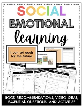 Preview of Social Emotional Learning (SEL) Slides, Activities, and More!