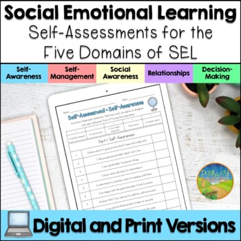 Preview of Social Emotional Learning Skills Self-Assessments and Screener