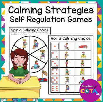 Preview of Occupational Therapy SEL Self Regulation Calming Strategy Activities & Games