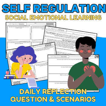 Preview of Social Emotional Learning: Self Regulation & Emotions Scenarios Morning Meeting}