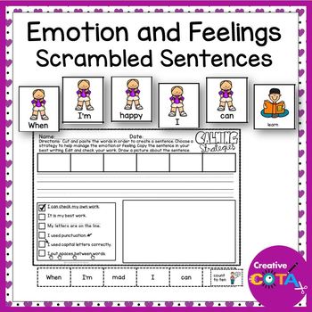 Preview of Occupational Therapy Social Emotional Learning Skills Handwriting Worksheets