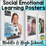 SEL Skills Posters for Middle & High School - Classroom De