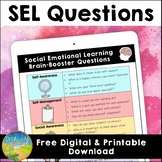 Social Emotional Learning Skills Questions - Free List
