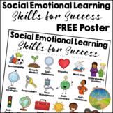 Social Emotional Learning Skills for Success Free Poster