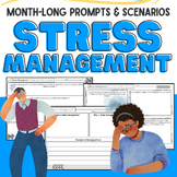 Social Emotional Learning: Stress Management Scenarios & Q