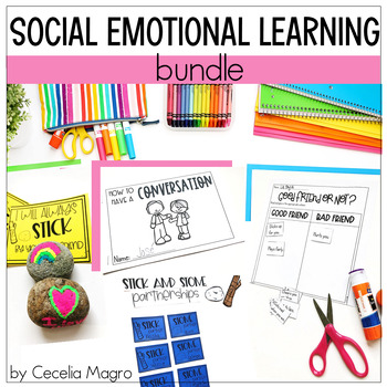 Preview of Social Emotional Learning Character Education Classroom Management BUNDLE