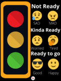 Social Emotional Learning- Traffic Light Emoji Poster