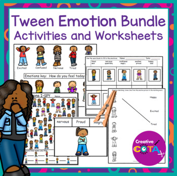 Preview of Occupational Therapy Social Emotional Learning Skills Worksheets & Activities