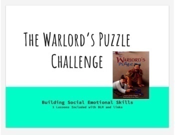Preview of Social Emotional Learning: Warlord's Tangram Puzzle Challenge  2020 ON New Math