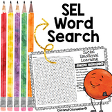 Social Emotional Learning Word Search