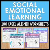 Social Emotional Learning Worksheets For Counseling & SEL 