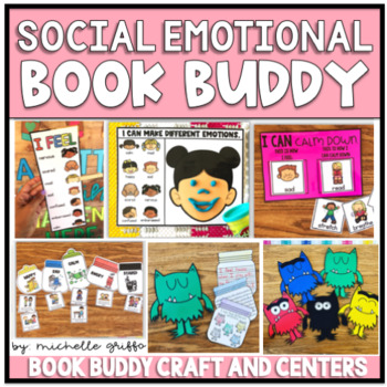 Preview of Social Emotional Learning and Mindfulness Activities Book Buddy