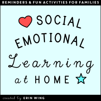 Preview of Social Emotional Learning at Home