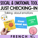 FRENCH Emotion Cards - Speaking Activity for Social and Em