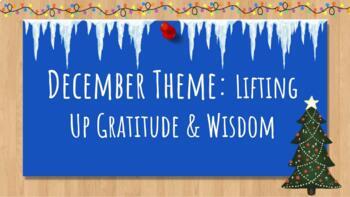 Preview of Social Emotional Learning slides/Christmas/Holiday Theme (Part 1) 