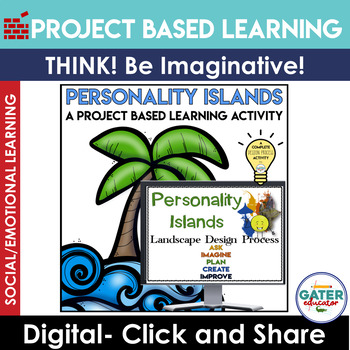 Preview of Social Emotional Project Based Learning | Inside Out Movie Activity | Digital