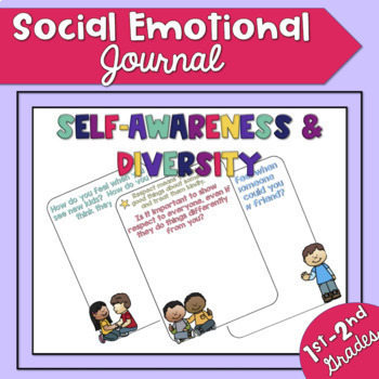 Preview of Social Emotional Journal for Grades 1-2