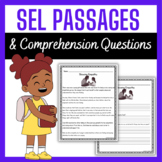 Social Emotional Reading Passages and Comprehension Questi