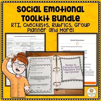Preview of Social Emotional School Bundle