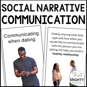 Preview of Social Emotional Skills, Dating, Relationships, Communication - Social Narrative