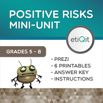 Preview of Positive Risks & Decision-Making Middle School Mini-Unit | Prezi & Printables