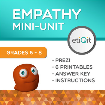 Preview of Empathy & Compassion Middle School Mini-Unit | Prezi & Printable Activities