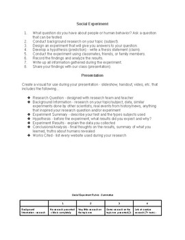 Preview of Social Experiments - Design, Conduct, Present