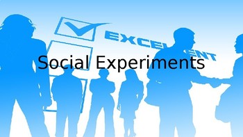 Preview of Social Experiments (conducted by students) - Project Introduction