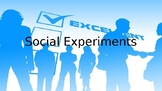 Social Experiments (conducted by students) - Project Introduction