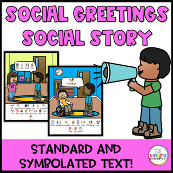 Preview of Social Greetings Social Narrative