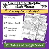 Social Impacts of the Black Death Primary Sources with ELA