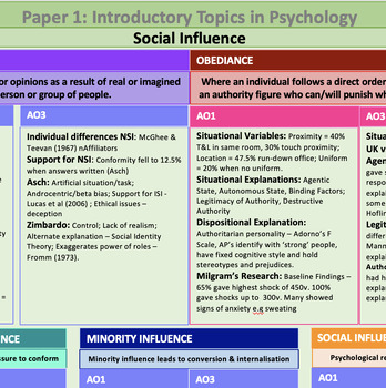 Preview of Social Influence Revision Map