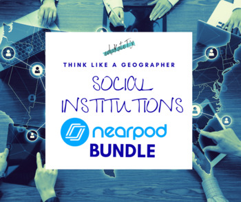 Preview of Social Institutions: 5 Lesson Nearpod Bundle