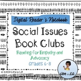 Social Issues Book Clubs Digital Reader's Notebook