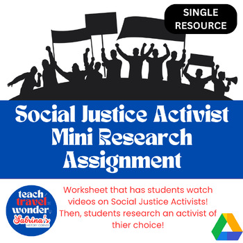 assignment on social justice