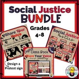 Social Justice Bundle: Digital Poetry Book, Posters, & Sha