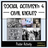Social Justice & Civil Rights: Social Activist Poster Activity!