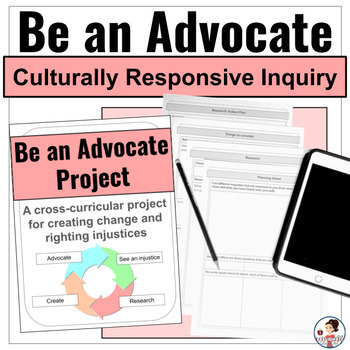 Preview of Cultural Awareness & Social Justice Project: Project Based Learning Inquiry