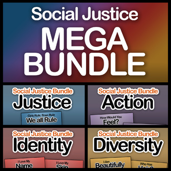 Preview of Social Justice MEGA Bundle for the Year
