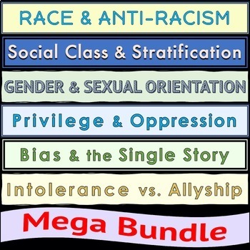 Preview of Social Justice Thematic Units - High School Lessons - Integrate in History & ELA