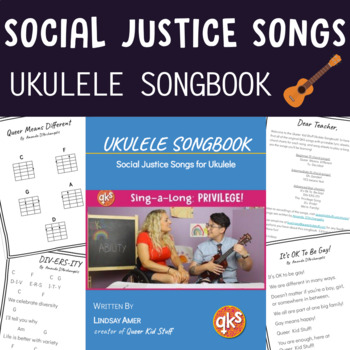 Preview of Social Justice Ukulele Songbook!
