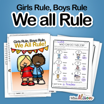 Preview of Social Justice Unit: Boys Rule, Girls Rule, We All Rule