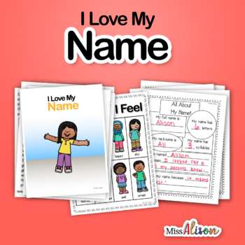 Preview of Social Justice Unit: I Love My Name!