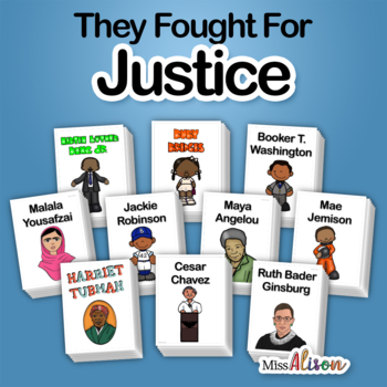 Preview of Social Justice Unit: They Fought for Justice