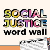 Social Justice Word Wall