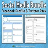 Social Media BUNDLE - Facebook Profile & Twitter Page/Bull