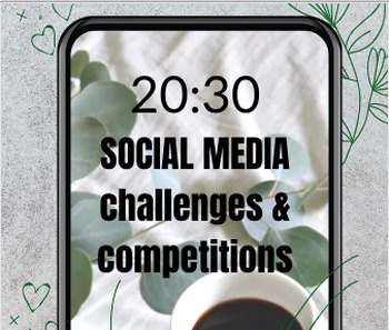 Preview of Social Media Challenges - TikTok, Instagram & More! Group Activities Online