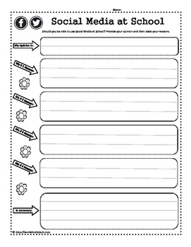 social media critical thinking activities by worksheet place tpt